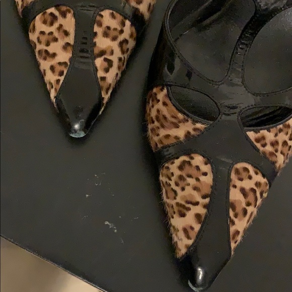 Alexandra Neel leopard print / patent heels - Picture 9 of 10